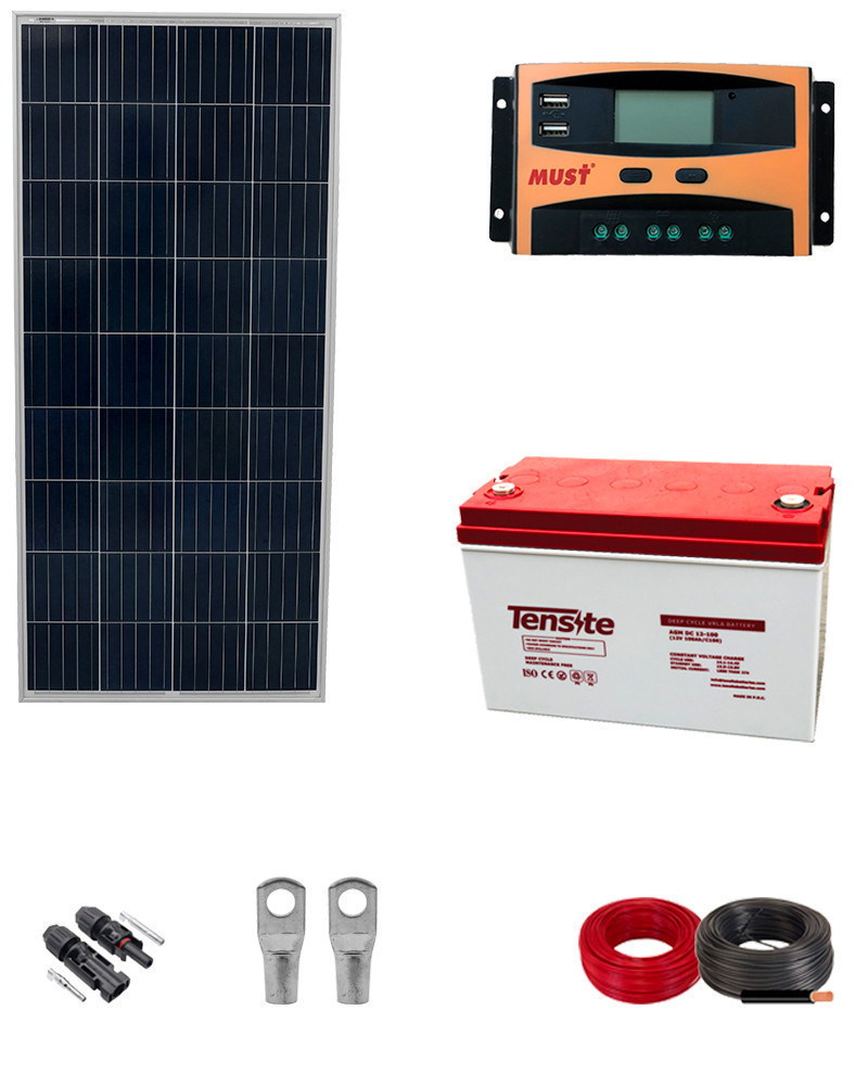 kit-solar-160w-com-bateria