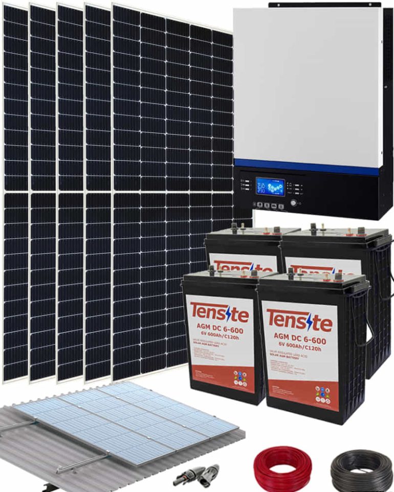 Module Solar 3000 Kit Solar 3000W 24V 9000Whdia – C&M Pura Solar